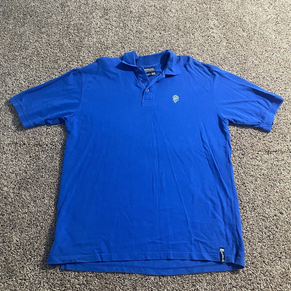 Southpole Polo Shirt‎ Mens 2XL Authentic Collection Embroidered Monogram Casual